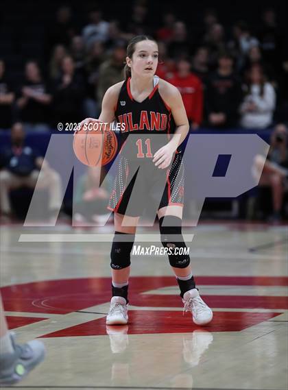 Thumbnail 1 in Hiland vs Tri-Village (OHSAA D4 State Semifinal) photogallery.
