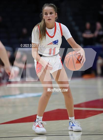 Thumbnail 3 in Hiland vs Tri-Village (OHSAA D4 State Semifinal) photogallery.