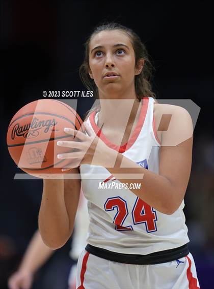 Thumbnail 2 in Hiland vs Tri-Village (OHSAA D4 State Semifinal) photogallery.