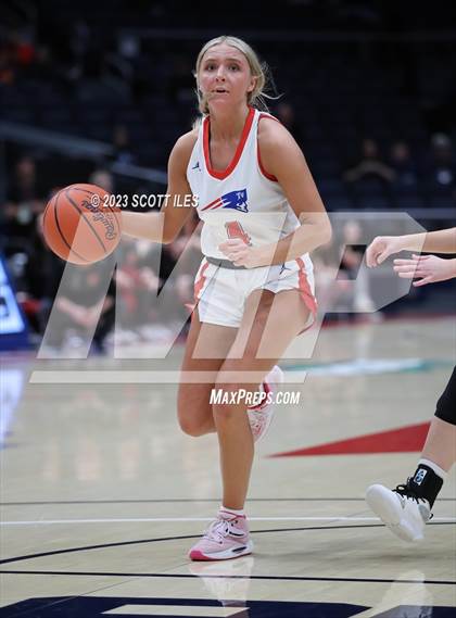 Thumbnail 1 in Hiland vs Tri-Village (OHSAA D4 State Semifinal) photogallery.