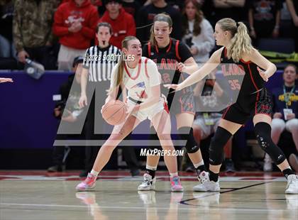 Thumbnail 3 in Hiland vs Tri-Village (OHSAA D4 State Semifinal) photogallery.
