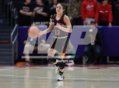 Thumbnail 2 in Hiland vs Tri-Village (OHSAA D4 State Semifinal) photogallery.