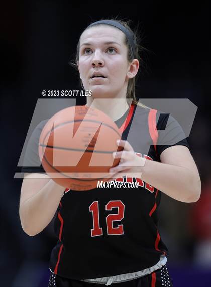 Thumbnail 2 in Hiland vs Tri-Village (OHSAA D4 State Semifinal) photogallery.