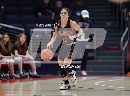 Thumbnail 3 in Hiland vs Tri-Village (OHSAA D4 State Semifinal) photogallery.