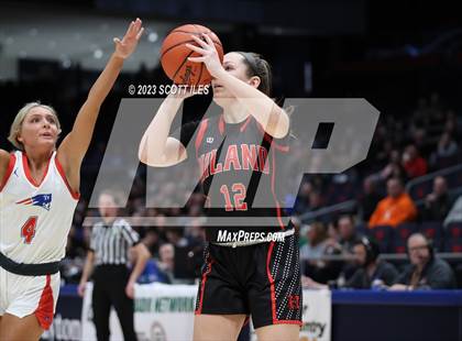 Thumbnail 2 in Hiland vs Tri-Village (OHSAA D4 State Semifinal) photogallery.