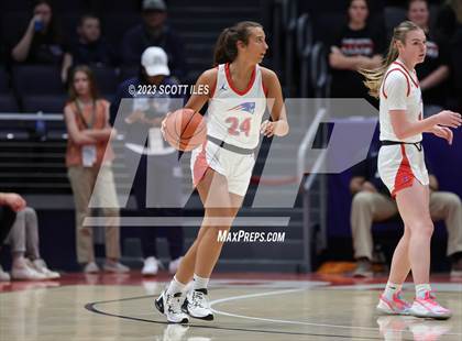 Thumbnail 2 in Hiland vs Tri-Village (OHSAA D4 State Semifinal) photogallery.