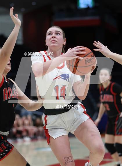 Thumbnail 1 in Hiland vs Tri-Village (OHSAA D4 State Semifinal) photogallery.