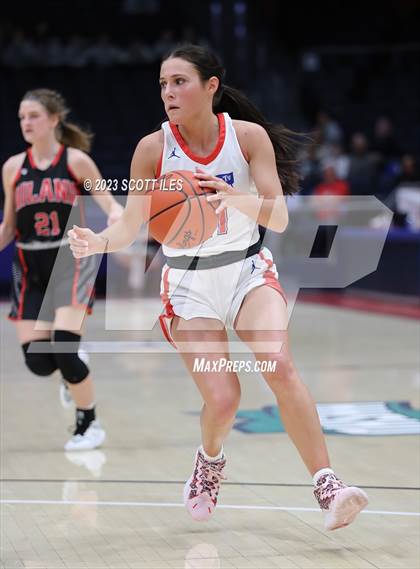 Thumbnail 1 in Hiland vs Tri-Village (OHSAA D4 State Semifinal) photogallery.