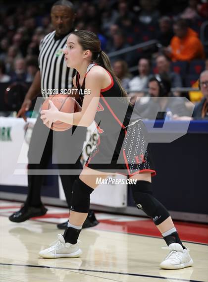 Thumbnail 1 in Hiland vs Tri-Village (OHSAA D4 State Semifinal) photogallery.