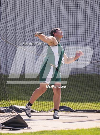 Thumbnail 2 in Class 1 Discus (MSHSAA State Championship) photogallery.