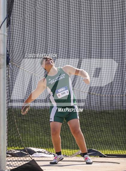 Thumbnail 1 in Class 1 Discus (MSHSAA State Championship) photogallery.