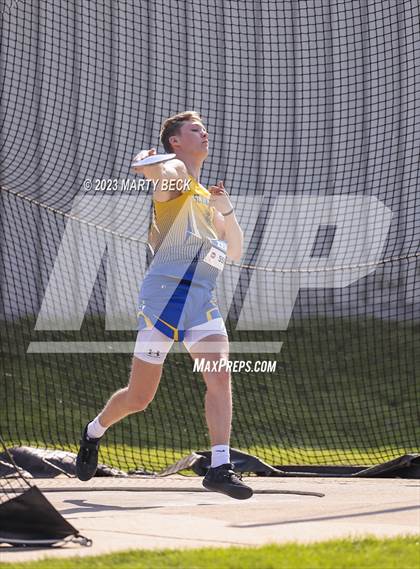 Thumbnail 2 in Class 1 Discus (MSHSAA State Championship) photogallery.
