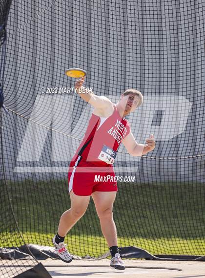 Thumbnail 3 in Class 1 Discus (MSHSAA State Championship) photogallery.