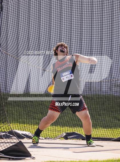 Thumbnail 1 in Class 1 Discus (MSHSAA State Championship) photogallery.