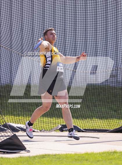 Thumbnail 2 in Class 1 Discus (MSHSAA State Championship) photogallery.