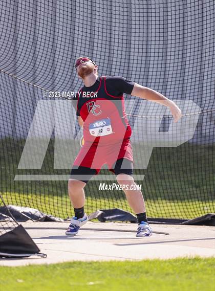Thumbnail 2 in Class 1 Discus (MSHSAA State Championship) photogallery.