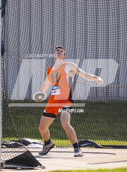 Thumbnail 3 in Class 1 Discus (MSHSAA State Championship) photogallery.