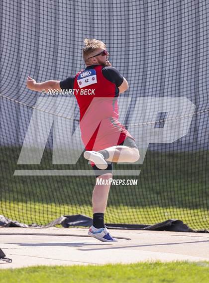 Thumbnail 3 in Class 1 Discus (MSHSAA State Championship) photogallery.