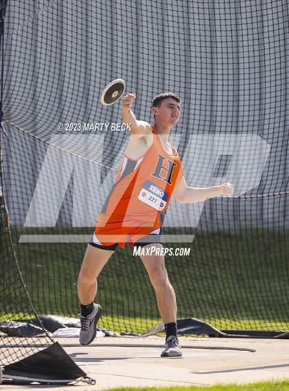 Thumbnail 3 in Class 1 Discus (MSHSAA State Championship) photogallery.
