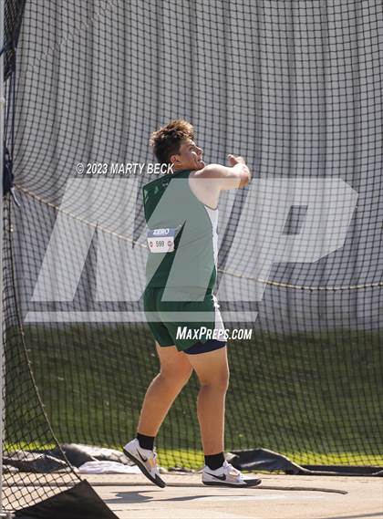 Thumbnail 2 in Class 1 Discus (MSHSAA State Championship) photogallery.