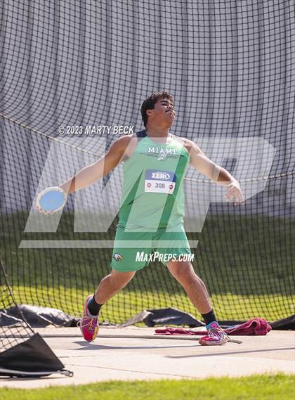 Thumbnail 2 in Class 1 Discus (MSHSAA State Championship) photogallery.