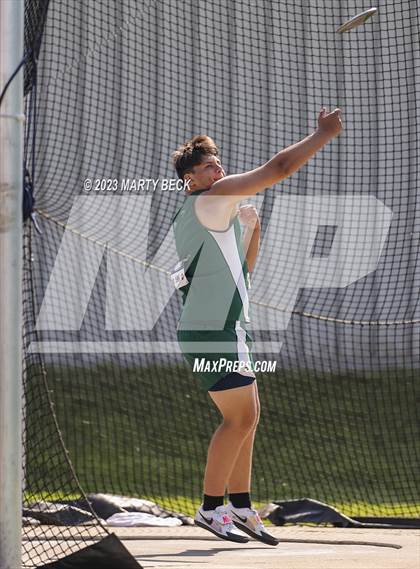 Thumbnail 3 in Class 1 Discus (MSHSAA State Championship) photogallery.