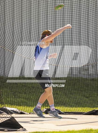 Thumbnail 2 in Class 1 Discus (MSHSAA State Championship) photogallery.