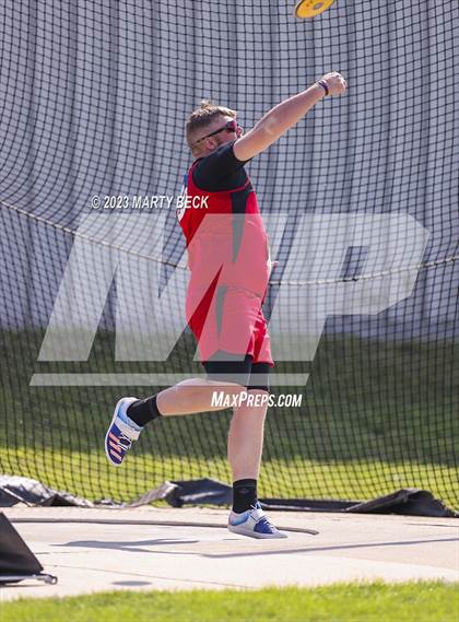 Thumbnail 2 in Class 1 Discus (MSHSAA State Championship) photogallery.