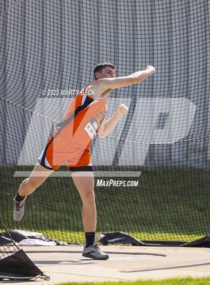 Thumbnail 1 in Class 1 Discus (MSHSAA State Championship) photogallery.