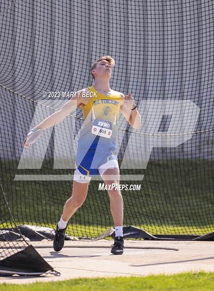 Thumbnail 3 in Class 1 Discus (MSHSAA State Championship) photogallery.