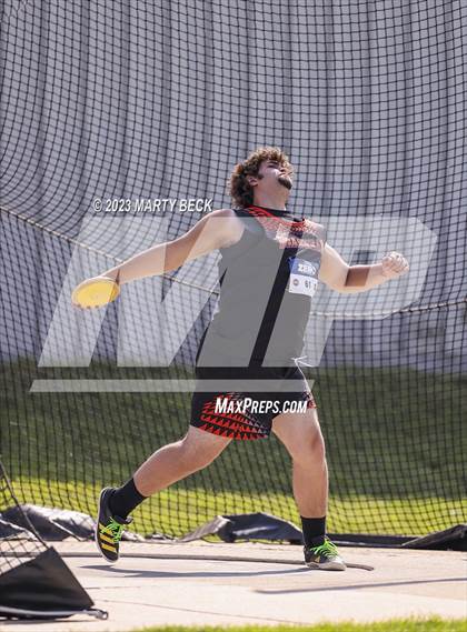Thumbnail 2 in Class 1 Discus (MSHSAA State Championship) photogallery.