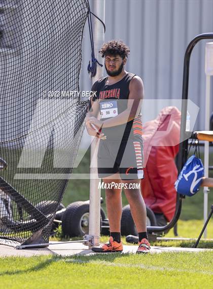 Thumbnail 2 in Class 1 Discus (MSHSAA State Championship) photogallery.