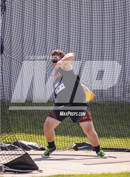 Thumbnail 2 in Class 1 Discus (MSHSAA State Championship) photogallery.