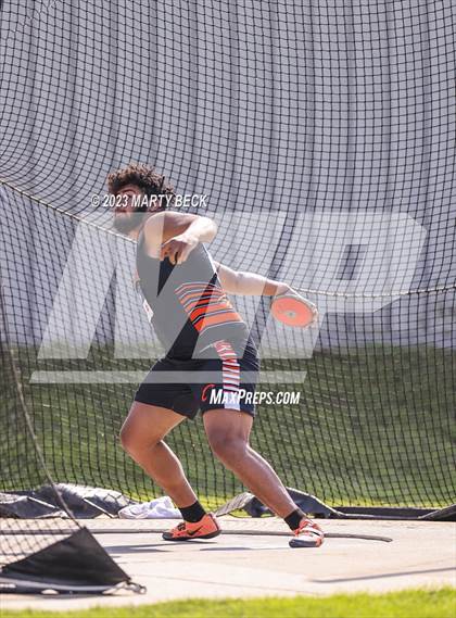 Thumbnail 3 in Class 1 Discus (MSHSAA State Championship) photogallery.