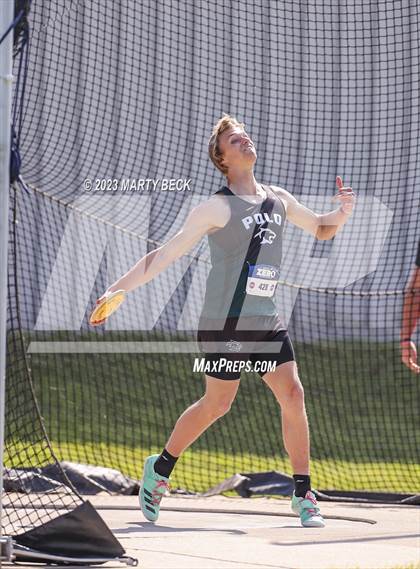 Thumbnail 2 in Class 1 Discus (MSHSAA State Championship) photogallery.