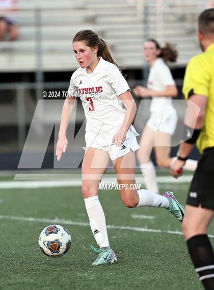 Thumbnail 1 in Charlotte Catholic @ Ardrey Kell (NCHSAA 4A Round 2) photogallery.