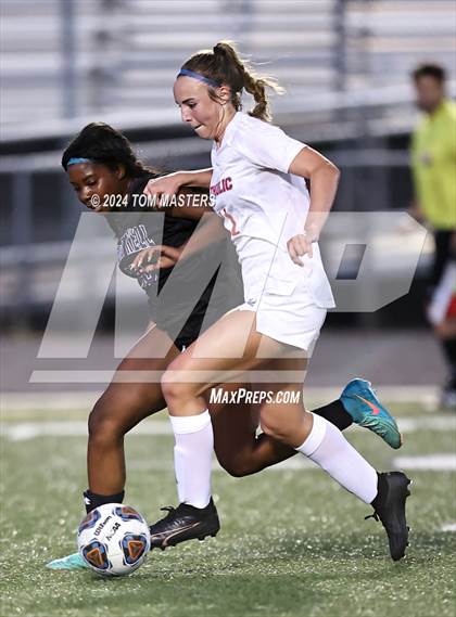 Thumbnail 2 in Charlotte Catholic @ Ardrey Kell (NCHSAA 4A Round 2) photogallery.