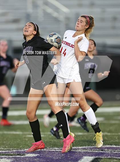 Thumbnail 2 in Charlotte Catholic @ Ardrey Kell (NCHSAA 4A Round 2) photogallery.