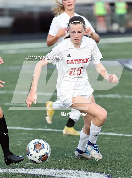 Thumbnail 2 in Charlotte Catholic @ Ardrey Kell (NCHSAA 4A Round 2) photogallery.