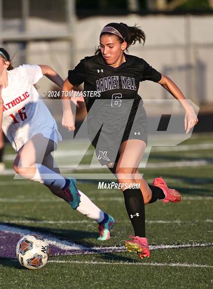 Thumbnail 1 in Charlotte Catholic @ Ardrey Kell (NCHSAA 4A Round 2) photogallery.
