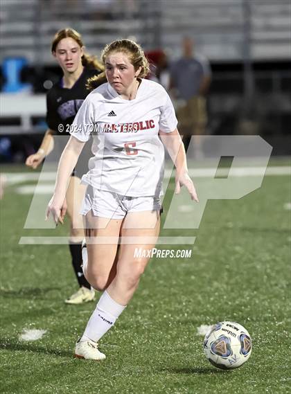 Thumbnail 1 in Charlotte Catholic @ Ardrey Kell (NCHSAA 4A Round 2) photogallery.