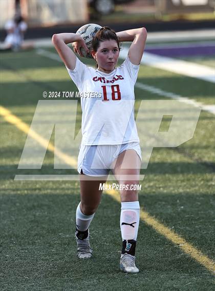 Thumbnail 2 in Charlotte Catholic @ Ardrey Kell (NCHSAA 4A Round 2) photogallery.