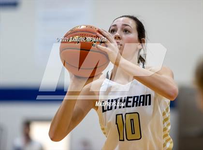 Thumbnail 2 in Lincoln Lutheran vs. Arlington photogallery.