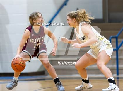 Thumbnail 2 in Lincoln Lutheran vs. Arlington photogallery.