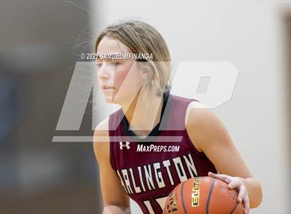 Thumbnail 3 in Lincoln Lutheran vs. Arlington photogallery.