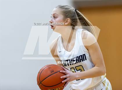 Thumbnail 1 in Lincoln Lutheran vs. Arlington photogallery.