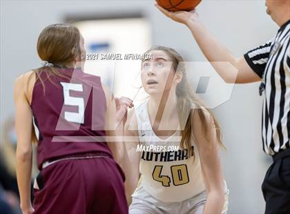 Thumbnail 3 in Lincoln Lutheran vs. Arlington photogallery.