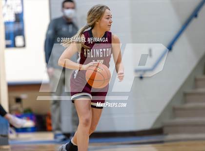 Thumbnail 3 in Lincoln Lutheran vs. Arlington photogallery.