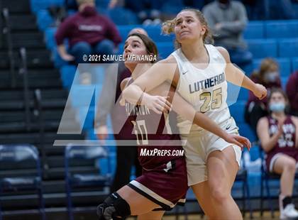 Thumbnail 1 in Lincoln Lutheran vs. Arlington photogallery.