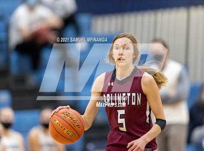 Thumbnail 3 in Lincoln Lutheran vs. Arlington photogallery.